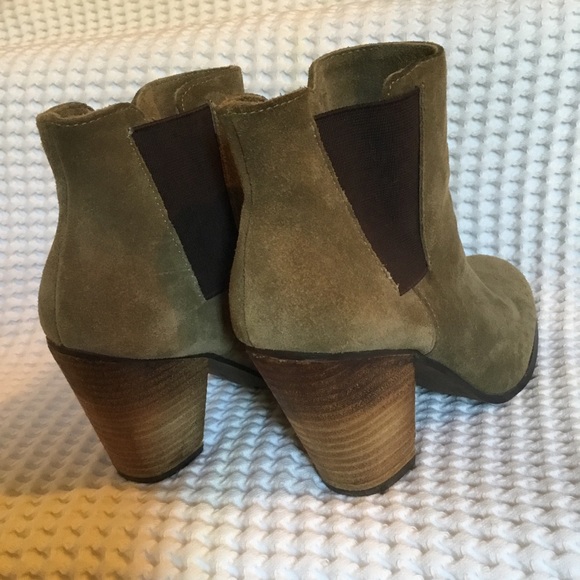 Sole Society Suede Leather Booties size 8 - Picture 4 of 10